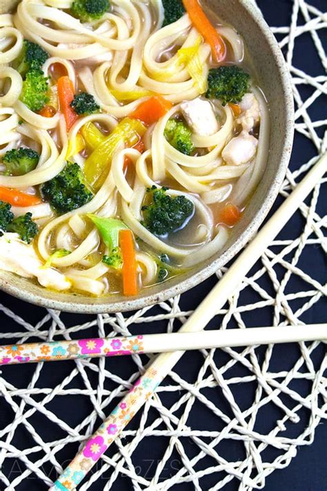 Chicken and Ginger Noodle Soup
