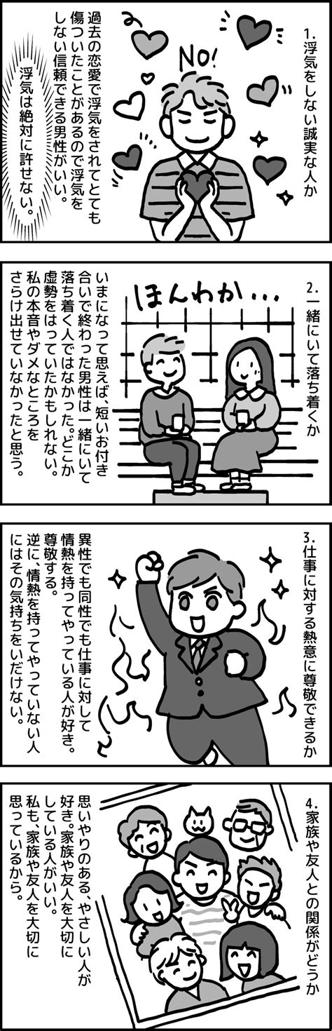 【マンガ40代編集長の婚活記539】結婚相手に譲れない条件とは？ 婚活2年半でわかったこと｜2ページ目｜otona Salone