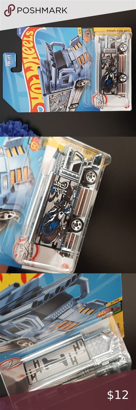 Hot Wheels Raijin Express Art Cars Chrome Blue Ryu Asada Designs In Art Cars Hot