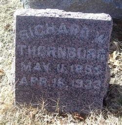 Richard Watson Thornburg M Morial Find A Grave