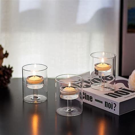 Amazon Glass Hurricane Candle Holder For Tea Light Clear Cylinder