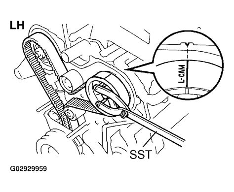 2004 Toyota Tundra Serpentine Belt Routing And Timing Belt Diagrams