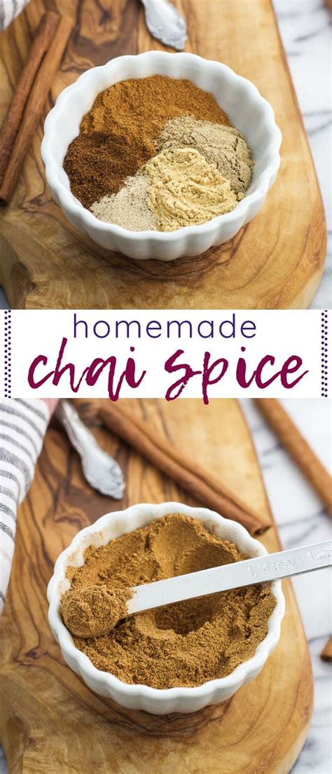 Homemade chai spice is so easy to make! Five kitchen spices are ...