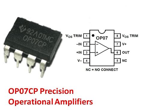 Op Operational Amplifier Ic Pinout Datasheet Its Off