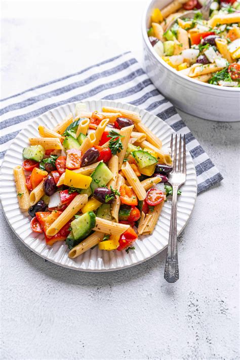 Greek Pasta Protein Salad | Recipe Download – Essential Sports Nutrition