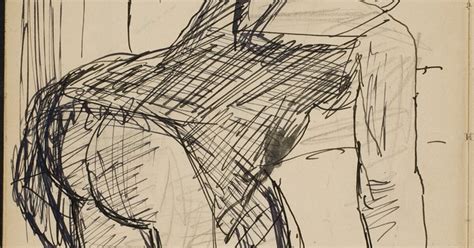 Sitzender Weiblicher Akt Nude Seated P By Max Beckmann