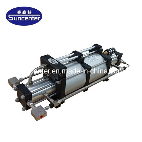 Suncenter Pneumatic Double Acting Co2 Gas Cylinder Filling Transfer Booster Pump China Booster