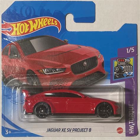 HOT WHEELS JAGUAR XE SV PROJECT 8 0074299057854 Cena Opinie Samochody I Pojazdy