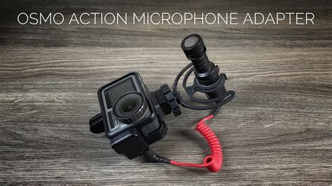 Dji Osmo Action Microphone Adapter Ulitimate Vlogging Rig Youtube