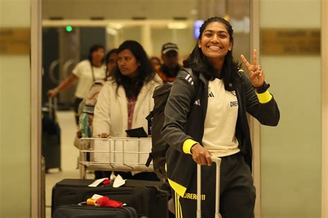 The Bangladesh Women S Team Arrive In Sri Lanka For The ACC Women S T20