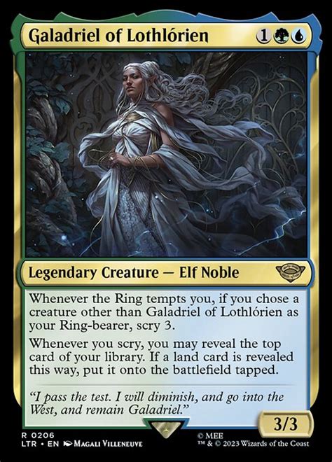 Galadriel Of Lothlórien Combos Edh