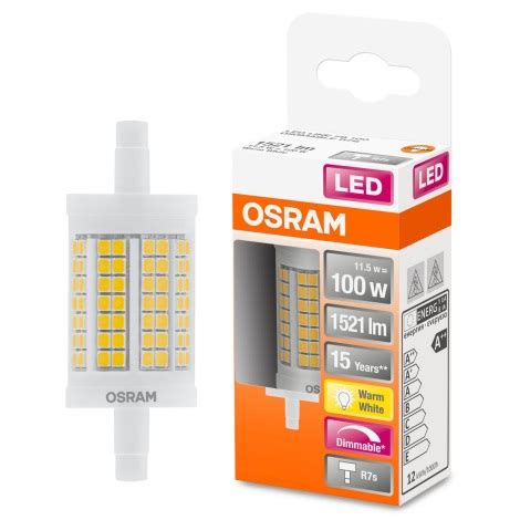 Dimmbare Led Gl Hbirne R S W V K Mm Osram Beleuchtung