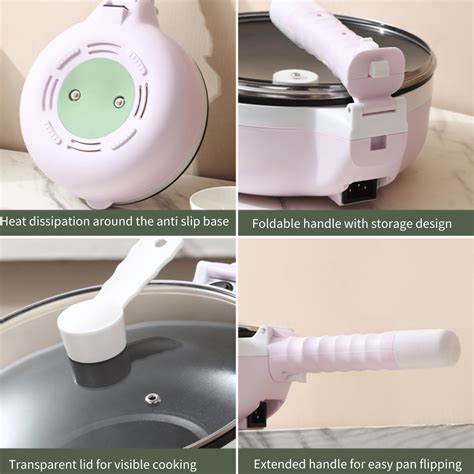 Pc Ml Plug In Multi Function Electric Cooker Suitable For Dormitory Hot Pot Frying