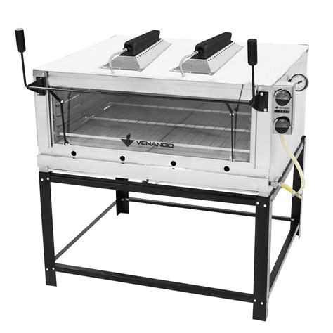 Fornos De Lastro A Gas - Forno Lastro a Gás Venâncio Roma 110 com Infravermelho Inox FIRIV110 ...