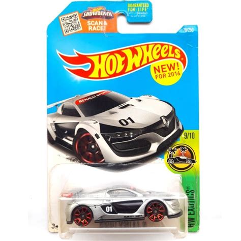 Hot Wheels Renault Sport RS 01 Silver US Card Deed Shopee Philippines