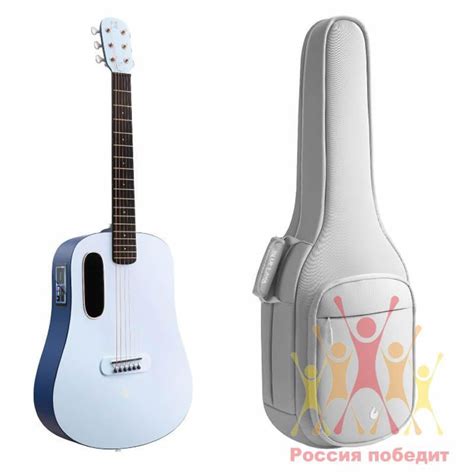 LAVA MUSIC Трансакустическая гитара BLUE LAVA Touch 6-струнная, корпус ...