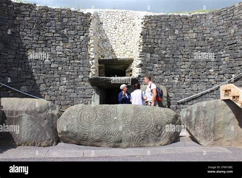 Newgrange Prehistoric Passage Grave Valley Of The Boyne Ireland