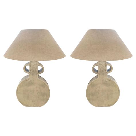 Pair of Extra Large Ralph Lauren Equilibrium Table Lamps Swivel Tilt