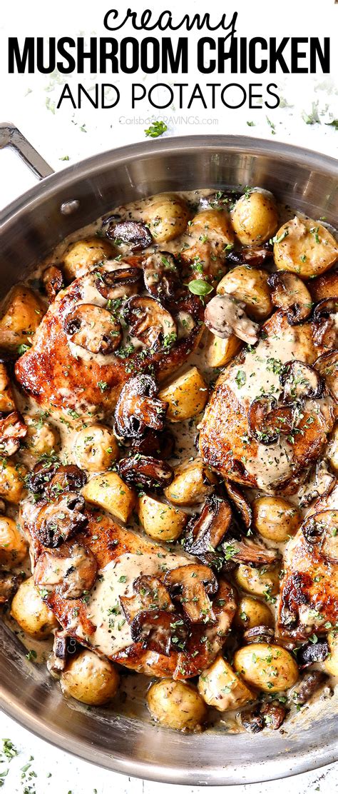 Creamy Mushroom Chicken 30 Minutes One Skillet