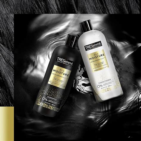 Tresemme Rich Moisture Shampoo And Conditioner Bundle Pack For Dry Hair Enhance Cosmetic