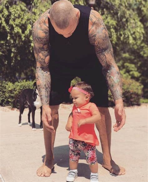 Randy Orton With His Daughter Brooklyn Rose Randy Orton Randy Orton Wwe Randy Orton Rko