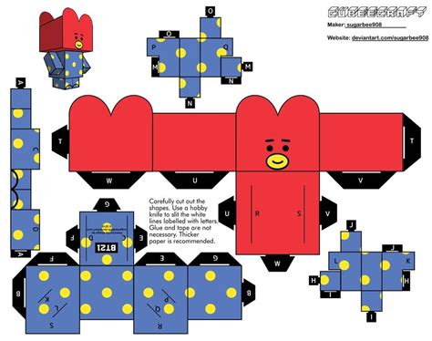 Tata Bt21 Cubeecraft By Sugarbee908 On Deviantart Paper Doll