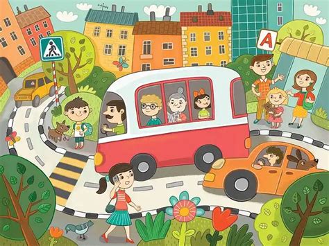 Иллюстрация Городок в стиле компьютерная графика | Illustrators.ru ...