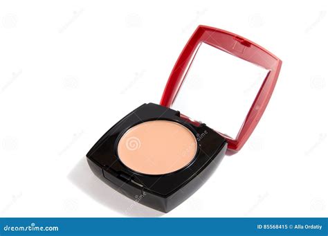 Cosmetic powder, isolated stock image. Image of crumbled - 85568415