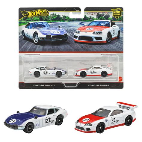 楽天ブックス ホットウィール Hot Wheels プレミアム 2パック トヨタ 2000GT トヨタ スープラ 乗り物おもちゃ