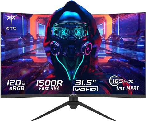 Amazon Ktc Monitor Curvo Para Juegos De Pulgadas Monitor K