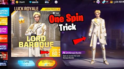 New Diamond Royal Bundle Spin Trick Lord Baroque Bundle New