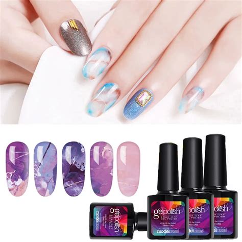 Modelones Blossom UV Gel Polish Nail Art Blooming Flower Pattern UV Led