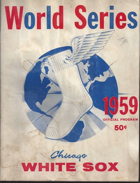 Lot Detail - 1959 World Series Program at Comiskey Park