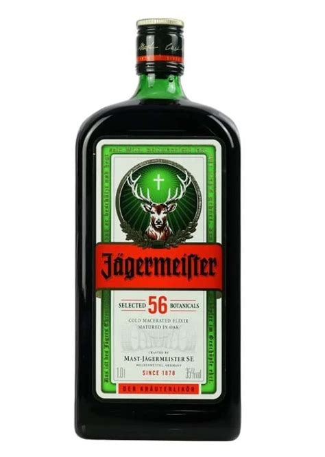 Rượu Mùi Jagermeister 1000ml, Jagermeister Liqueur 1000ml