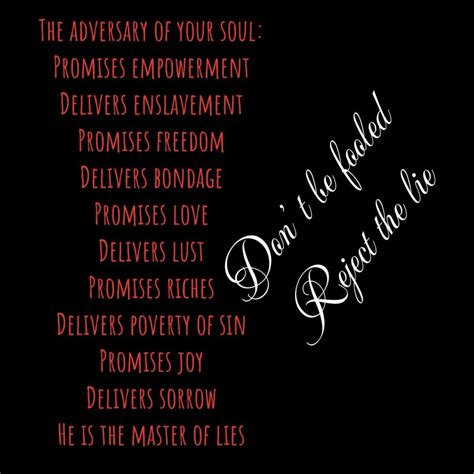 Bobbie Murphy on LinkedIn: His goal is YOUR soul. Nothing more. Nothing ...