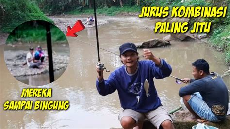 Mancing Nilem Di Sungai Kecil Dapat Babon Pakai Kombinasi Umpan Roti