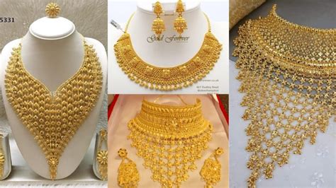 Latest Dubai Gold Beaded Chain Designs Dubai New Collection For