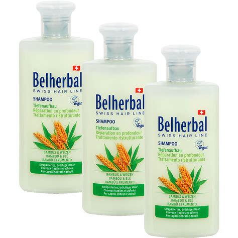 Belherbal Swiss Hair Line Reparierendes Shampoo für strapaziertes