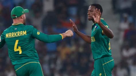 Odi World Cup 2023 Unplayable Kagiso Rabada Cleans Up Josh Inglis