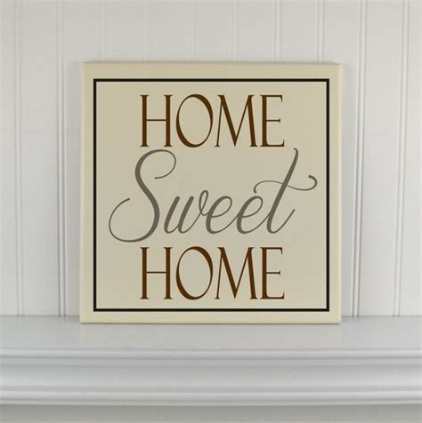 Items Similar To Home Sweet Home Sign Wood Home Signs Personalized