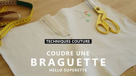 Coudre Une Braguette Tuto Couture Technique Youtube