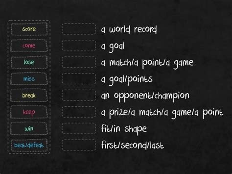 Collocations Une Las Correspondencias