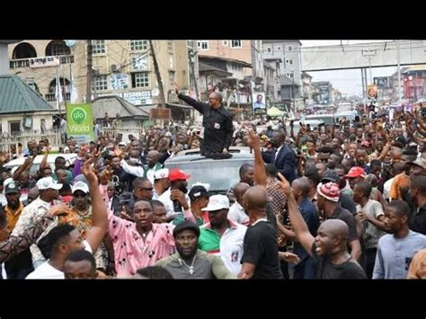 Peter Obi Live IN Aba Presidential Rally With Alex Otti Ahmed Datti