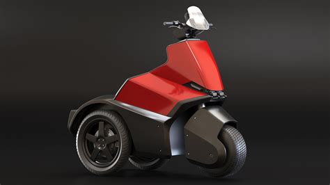 Electric Bike Red 3D Model $89 - .3ds .blend .c4d .fbx .max .ma .lxo ...