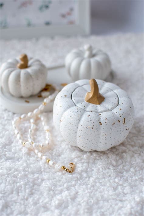 Шкатулка в виде тыквы из гипса. Ручная работа | Самодельные свечи ...