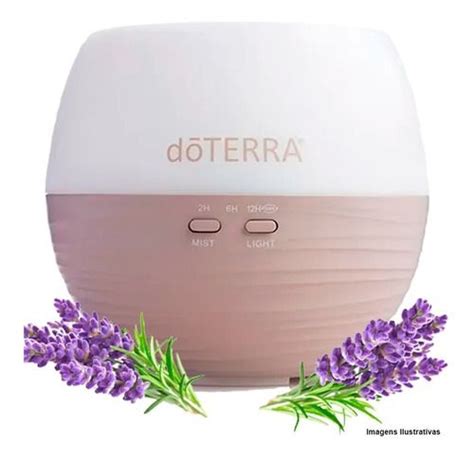 Difusor Arom Tico Petal Bivolt Doterra Brinde Um Oleo Doterra