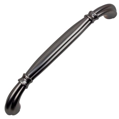 Gliderite 5 Inch Cc Brushed Black Nickel Victorian Cabinet Pulls Pack