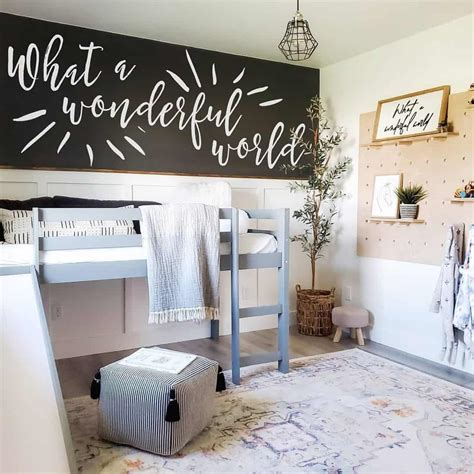 SW Iron Ore Accent Wall with White Wainscoting - Soul & Lane