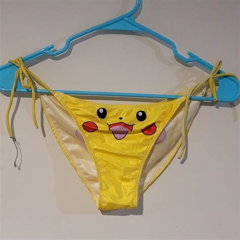 Pikachu Pokemon Bikini Bottom No Size One Size Depop