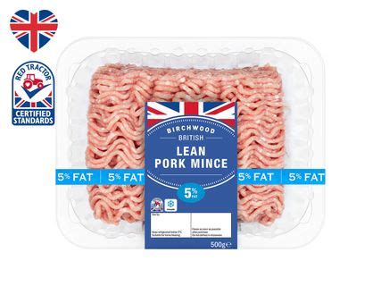 Birchwood British Lean Pork Mince 5 Fat LIDL